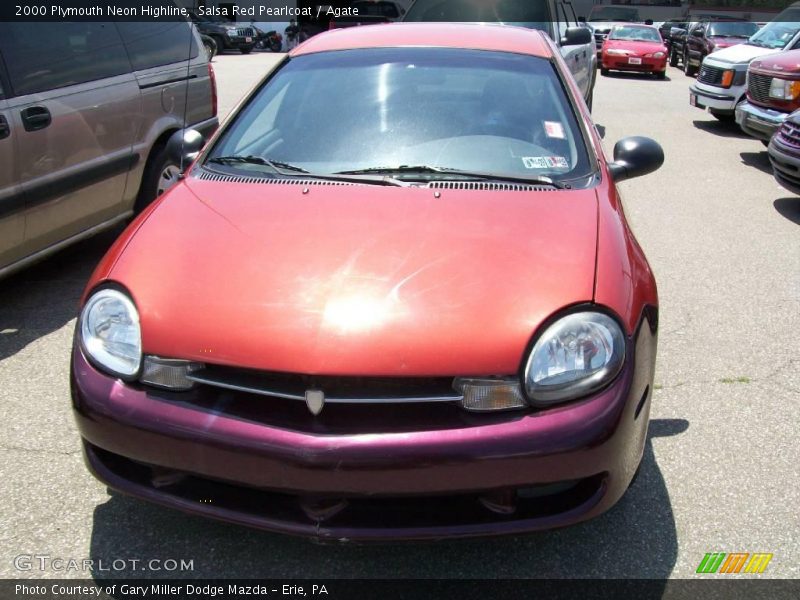 Salsa Red Pearlcoat / Agate 2000 Plymouth Neon Highline