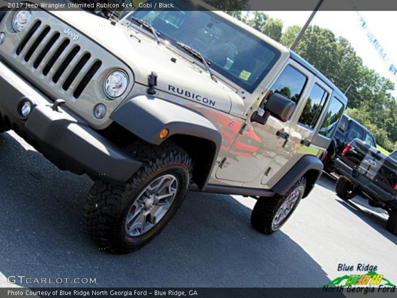 Gobi / Black 2017 Jeep Wrangler Unlimited Rubicon 4x4