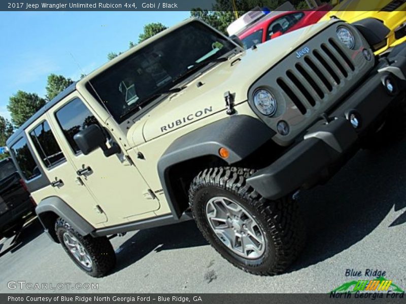 Gobi / Black 2017 Jeep Wrangler Unlimited Rubicon 4x4