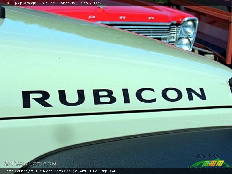 Gobi / Black 2017 Jeep Wrangler Unlimited Rubicon 4x4