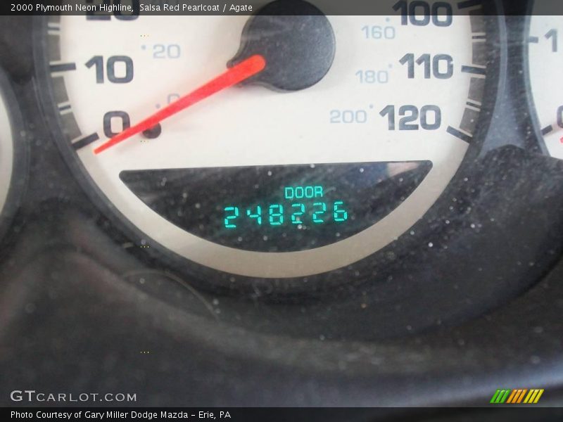 Salsa Red Pearlcoat / Agate 2000 Plymouth Neon Highline