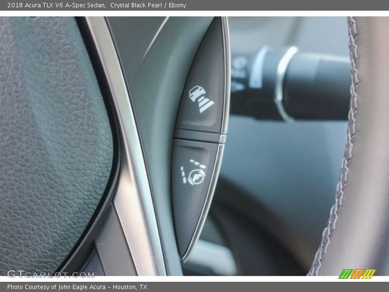 Crystal Black Pearl / Ebony 2018 Acura TLX V6 A-Spec Sedan