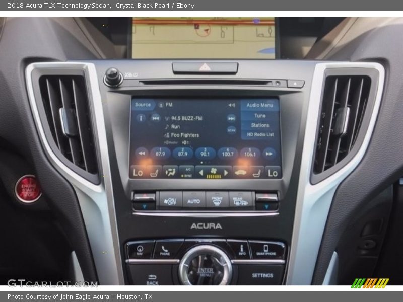Crystal Black Pearl / Ebony 2018 Acura TLX Technology Sedan