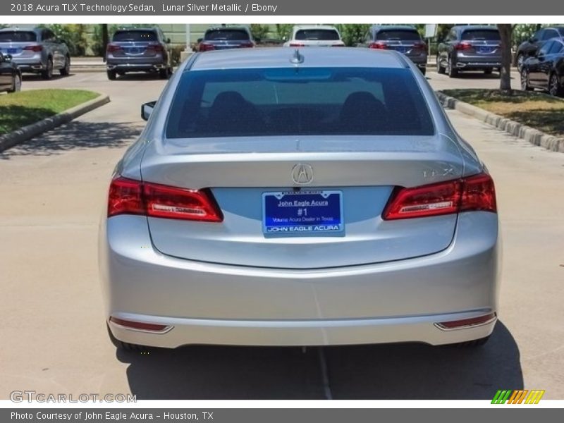 Lunar Silver Metallic / Ebony 2018 Acura TLX Technology Sedan