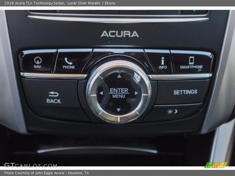 Lunar Silver Metallic / Ebony 2018 Acura TLX Technology Sedan
