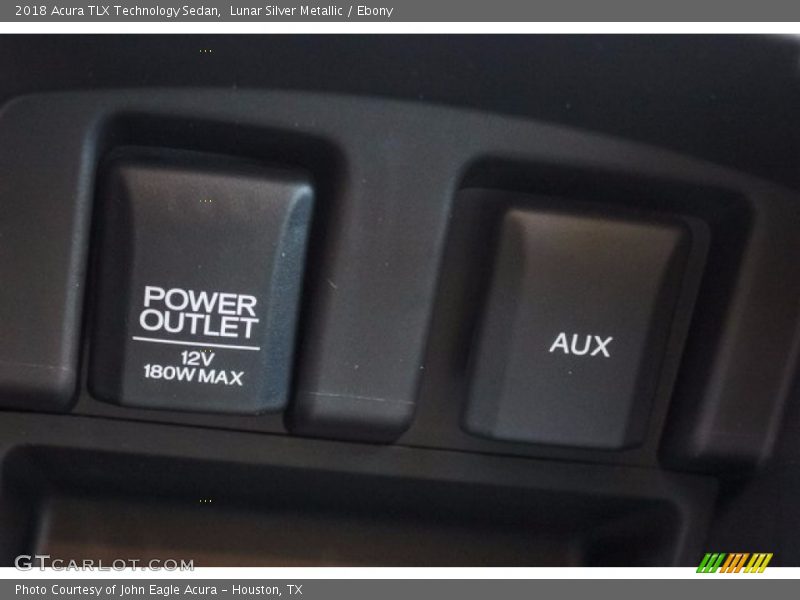 Lunar Silver Metallic / Ebony 2018 Acura TLX Technology Sedan