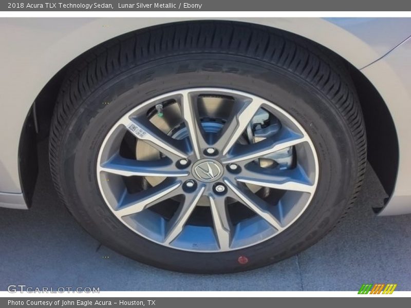 Lunar Silver Metallic / Ebony 2018 Acura TLX Technology Sedan