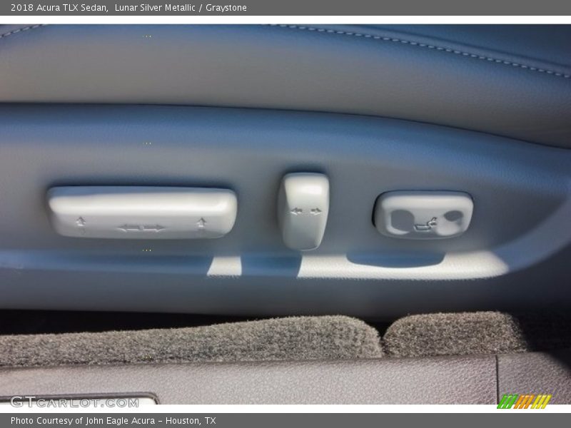 Lunar Silver Metallic / Graystone 2018 Acura TLX Sedan