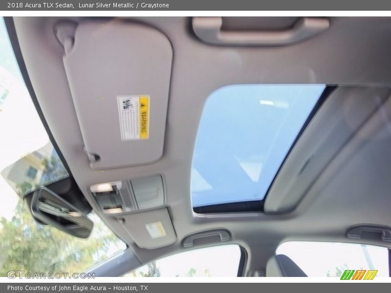Lunar Silver Metallic / Graystone 2018 Acura TLX Sedan