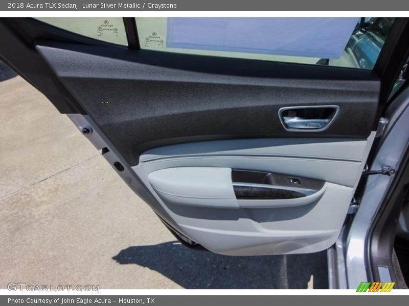 Lunar Silver Metallic / Graystone 2018 Acura TLX Sedan