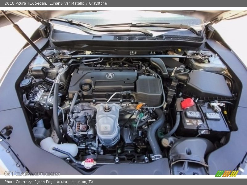 Lunar Silver Metallic / Graystone 2018 Acura TLX Sedan