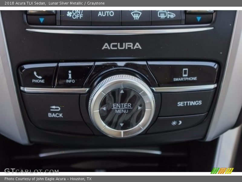 Lunar Silver Metallic / Graystone 2018 Acura TLX Sedan