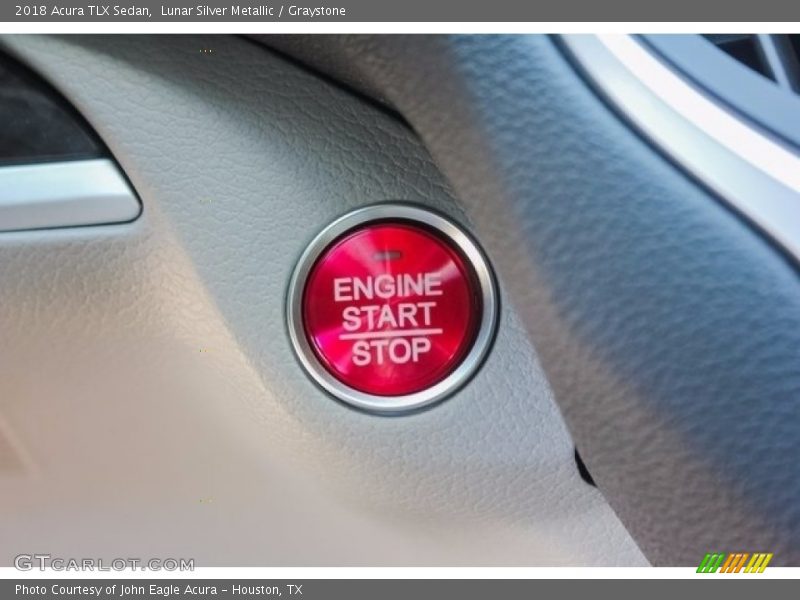 Lunar Silver Metallic / Graystone 2018 Acura TLX Sedan