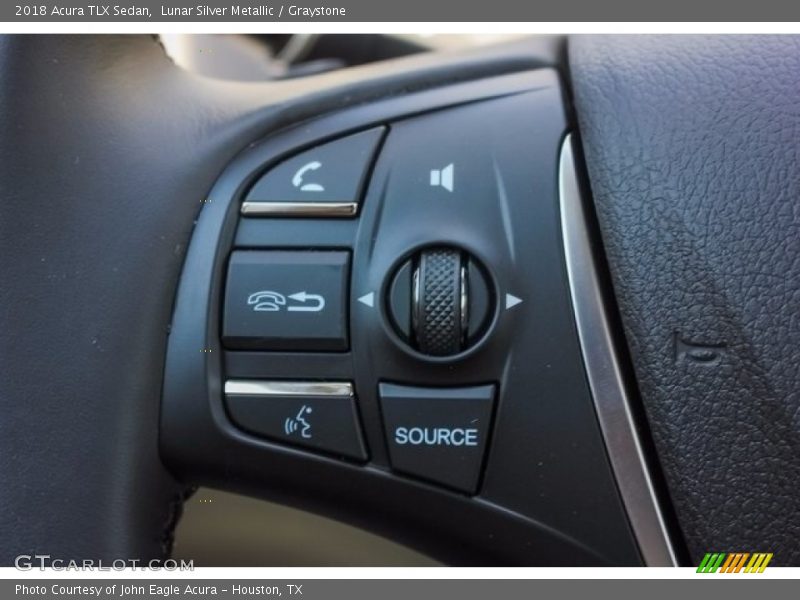 Lunar Silver Metallic / Graystone 2018 Acura TLX Sedan