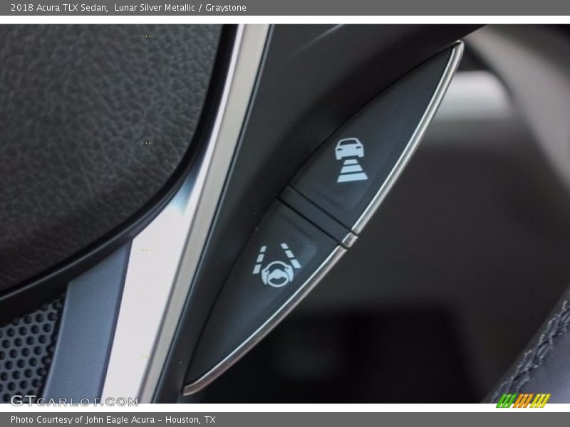 Lunar Silver Metallic / Graystone 2018 Acura TLX Sedan