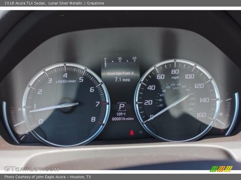 Lunar Silver Metallic / Graystone 2018 Acura TLX Sedan