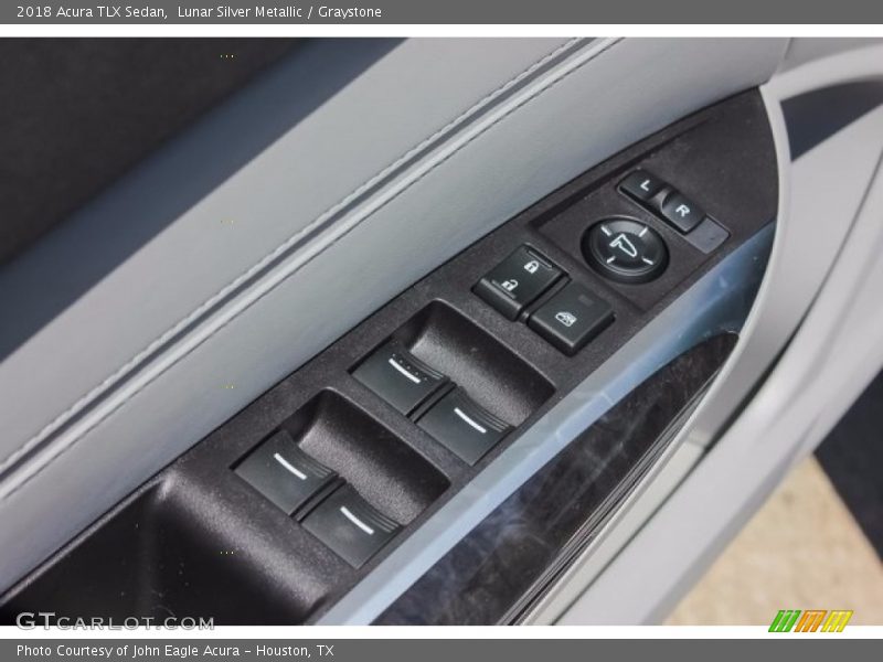 Lunar Silver Metallic / Graystone 2018 Acura TLX Sedan