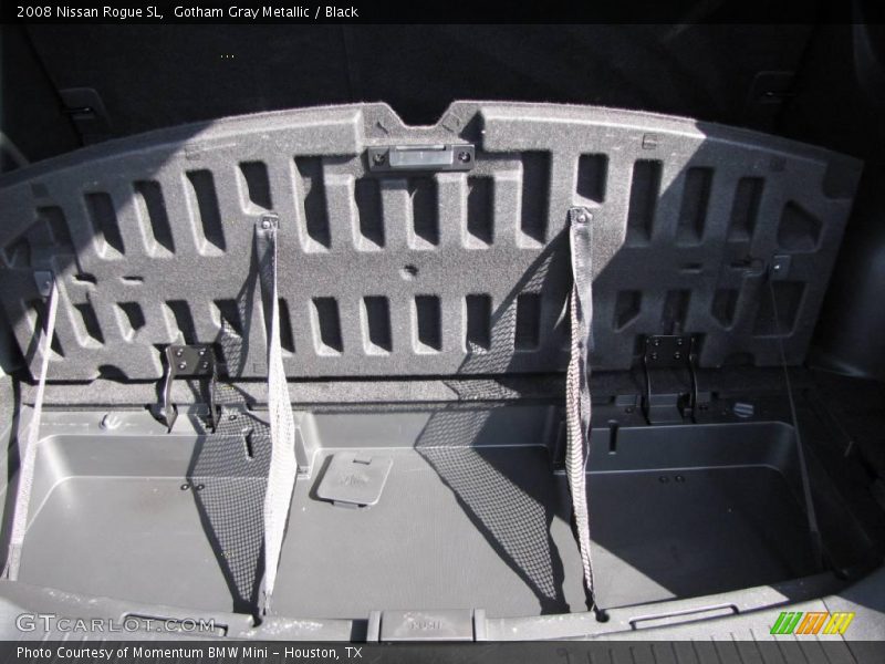 Gotham Gray Metallic / Black 2008 Nissan Rogue SL