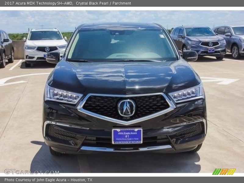 Crystal Black Pearl / Parchment 2017 Acura MDX Technology SH-AWD