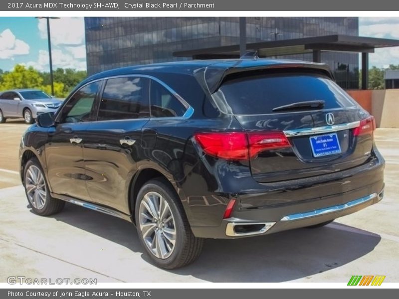 Crystal Black Pearl / Parchment 2017 Acura MDX Technology SH-AWD