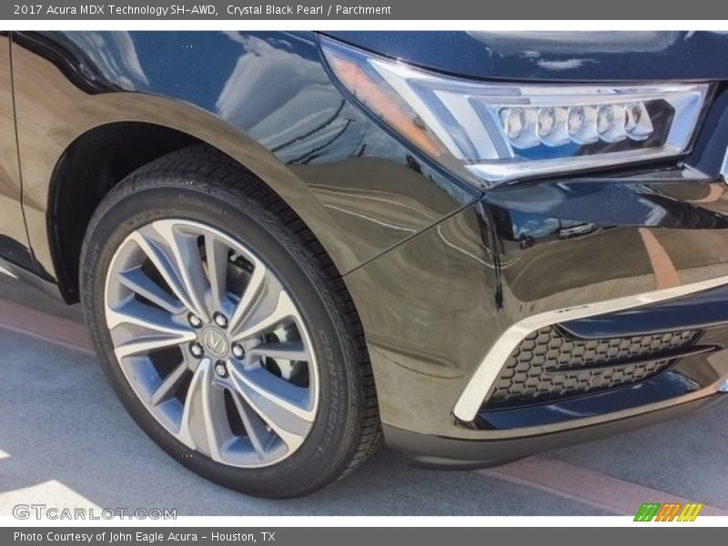 Crystal Black Pearl / Parchment 2017 Acura MDX Technology SH-AWD
