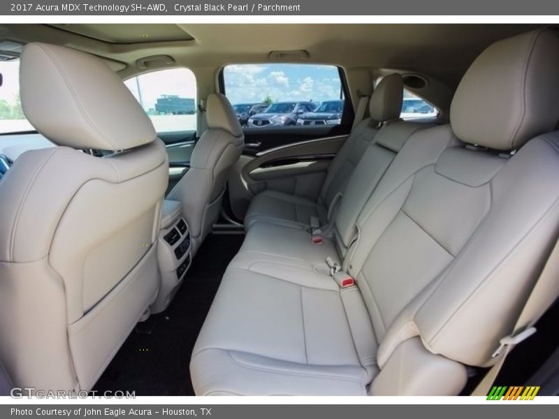 Crystal Black Pearl / Parchment 2017 Acura MDX Technology SH-AWD