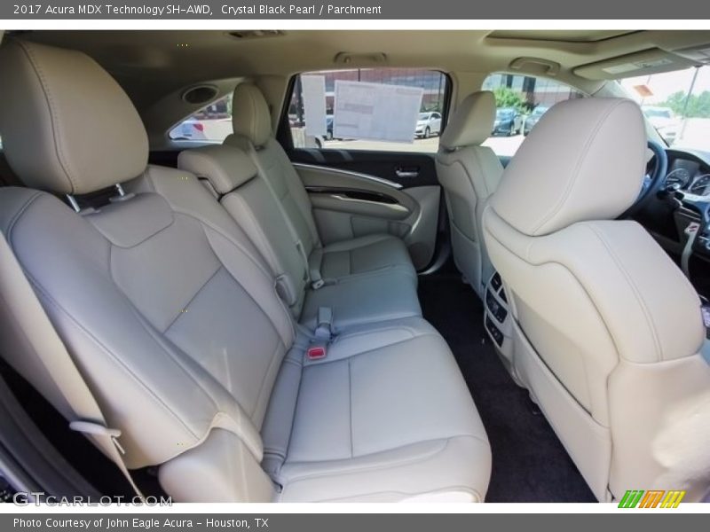 Crystal Black Pearl / Parchment 2017 Acura MDX Technology SH-AWD