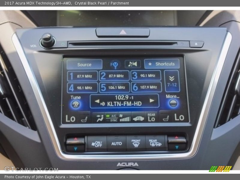 Crystal Black Pearl / Parchment 2017 Acura MDX Technology SH-AWD