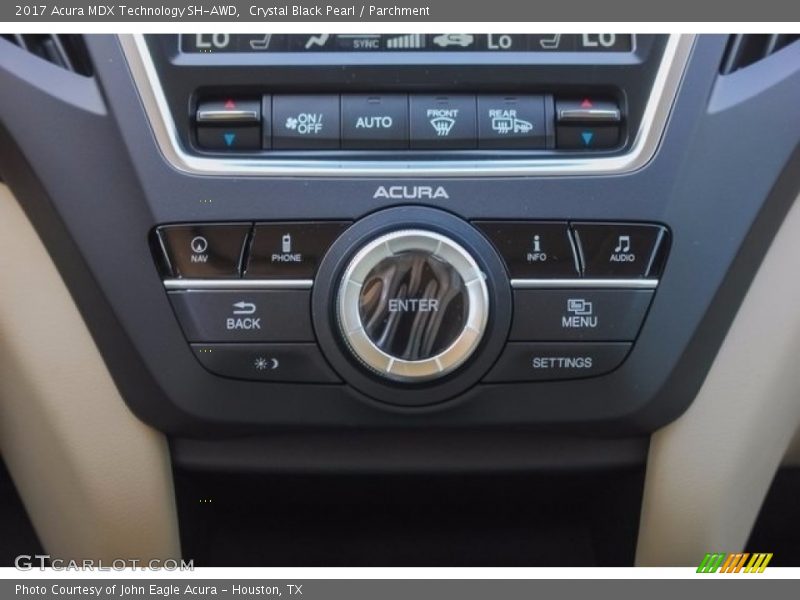 Crystal Black Pearl / Parchment 2017 Acura MDX Technology SH-AWD