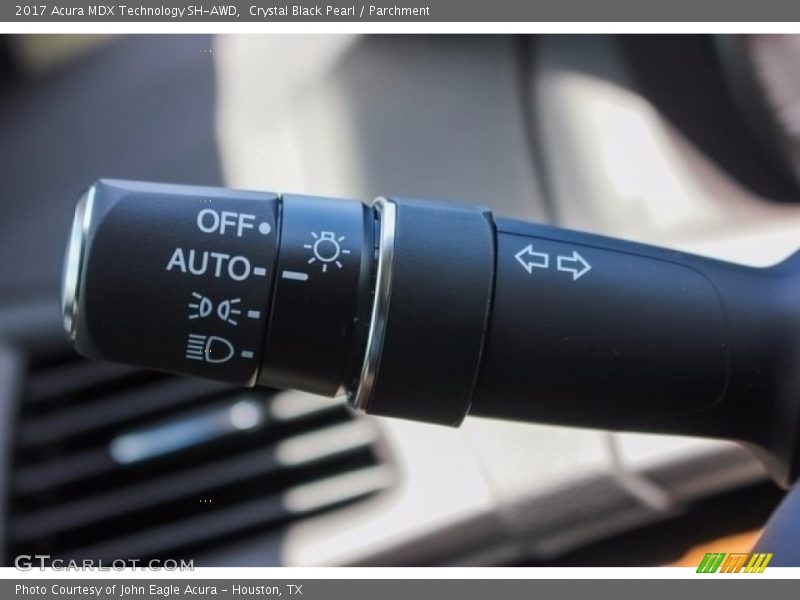 Crystal Black Pearl / Parchment 2017 Acura MDX Technology SH-AWD
