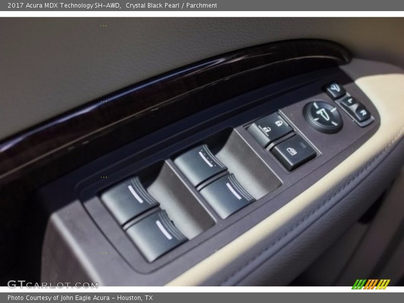 Crystal Black Pearl / Parchment 2017 Acura MDX Technology SH-AWD