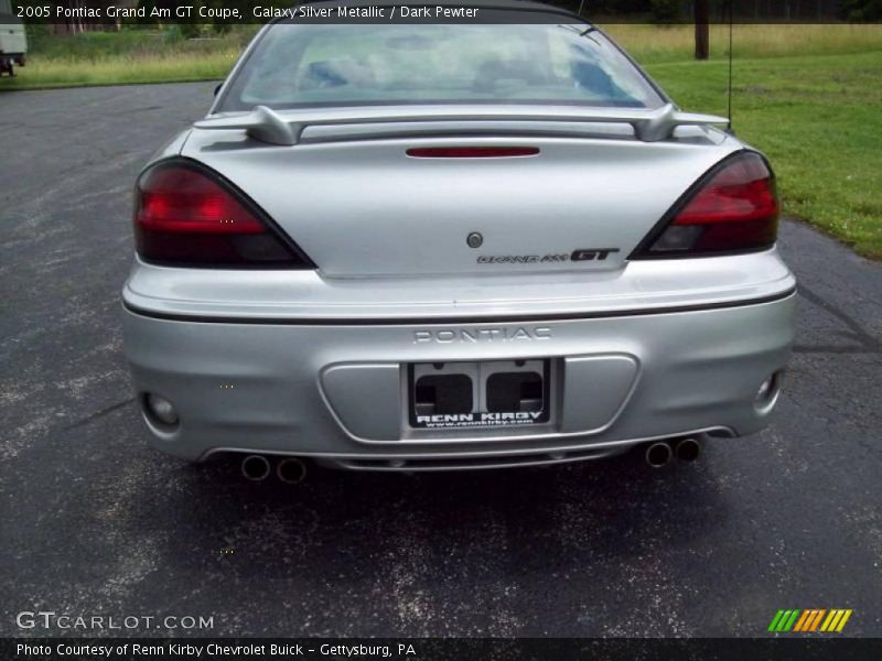 Galaxy Silver Metallic / Dark Pewter 2005 Pontiac Grand Am GT Coupe