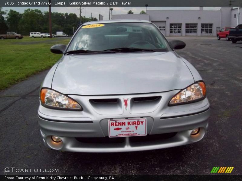 Galaxy Silver Metallic / Dark Pewter 2005 Pontiac Grand Am GT Coupe