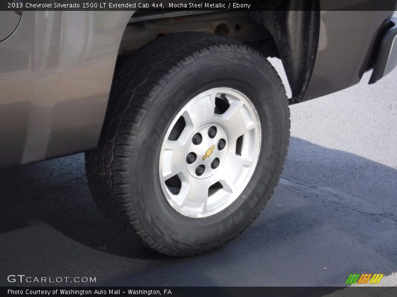 Mocha Steel Metallic / Ebony 2013 Chevrolet Silverado 1500 LT Extended Cab 4x4