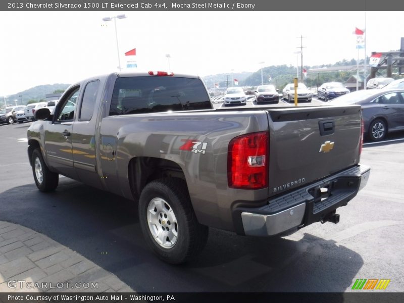 Mocha Steel Metallic / Ebony 2013 Chevrolet Silverado 1500 LT Extended Cab 4x4