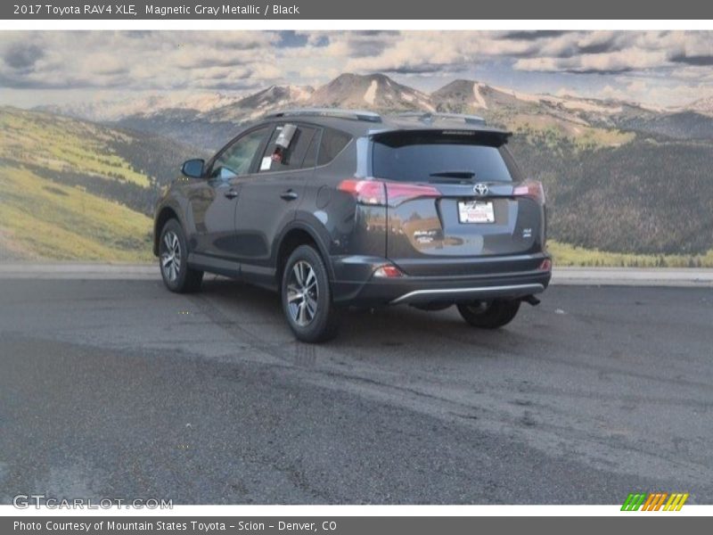 Magnetic Gray Metallic / Black 2017 Toyota RAV4 XLE