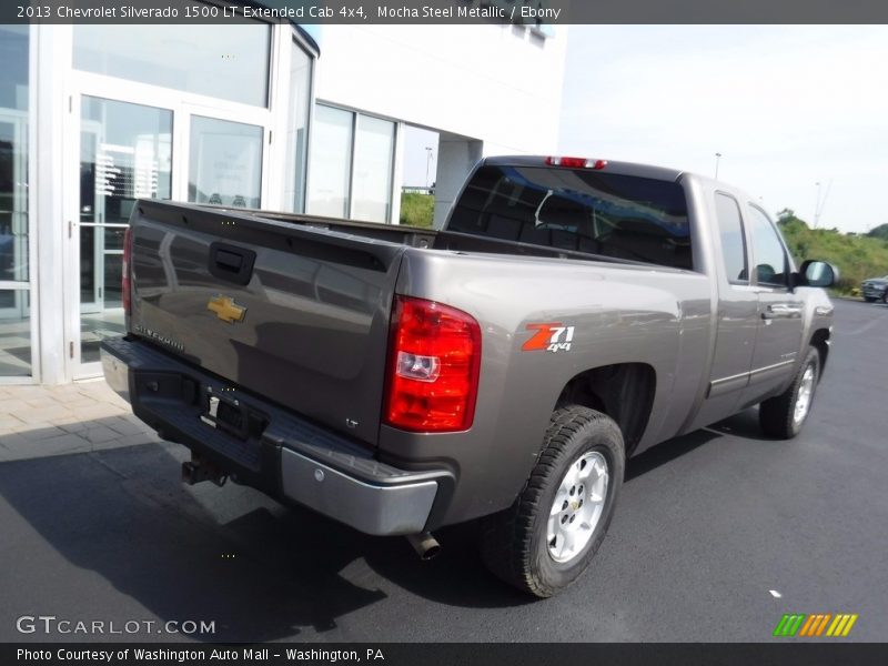Mocha Steel Metallic / Ebony 2013 Chevrolet Silverado 1500 LT Extended Cab 4x4