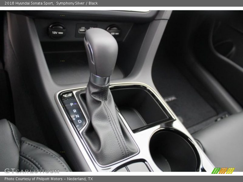 Symphony Silver / Black 2018 Hyundai Sonata Sport