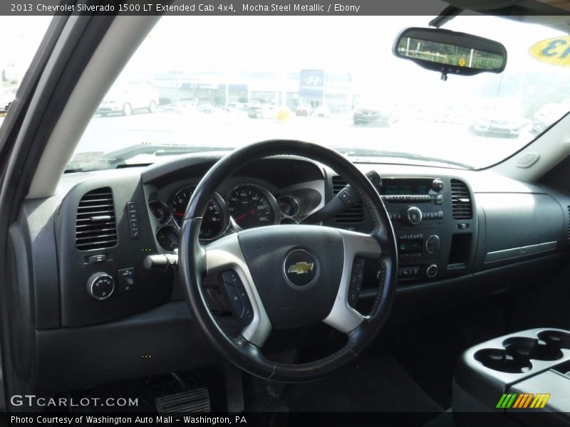 Mocha Steel Metallic / Ebony 2013 Chevrolet Silverado 1500 LT Extended Cab 4x4