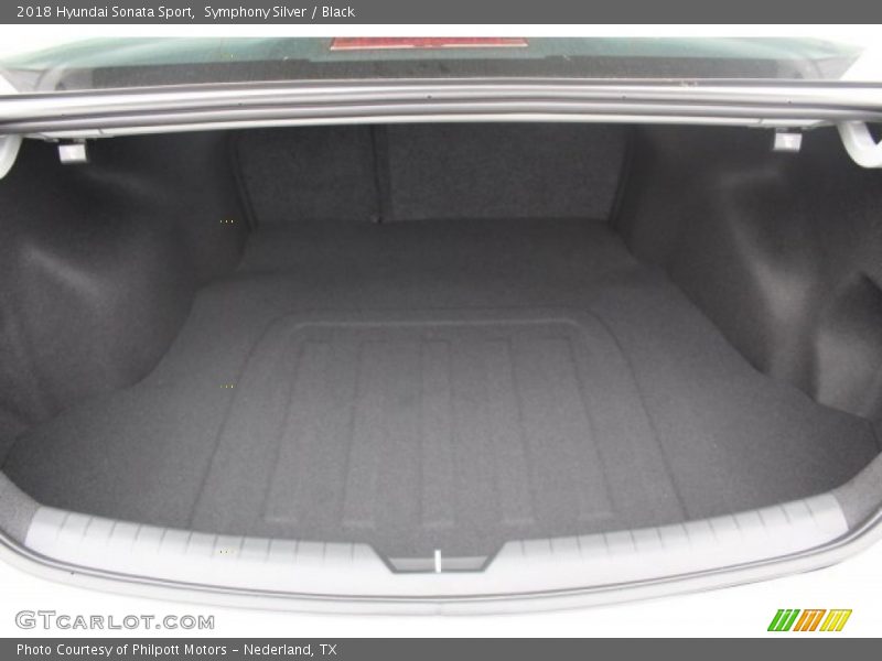 Symphony Silver / Black 2018 Hyundai Sonata Sport