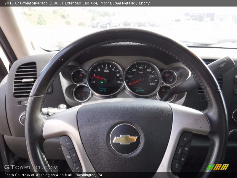 Mocha Steel Metallic / Ebony 2013 Chevrolet Silverado 1500 LT Extended Cab 4x4
