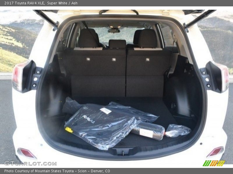 Super White / Ash 2017 Toyota RAV4 XLE