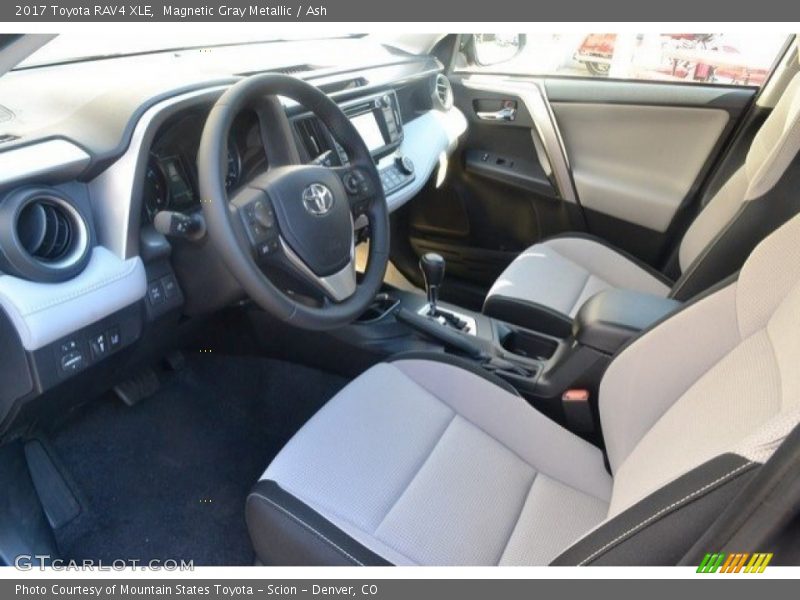 Magnetic Gray Metallic / Ash 2017 Toyota RAV4 XLE
