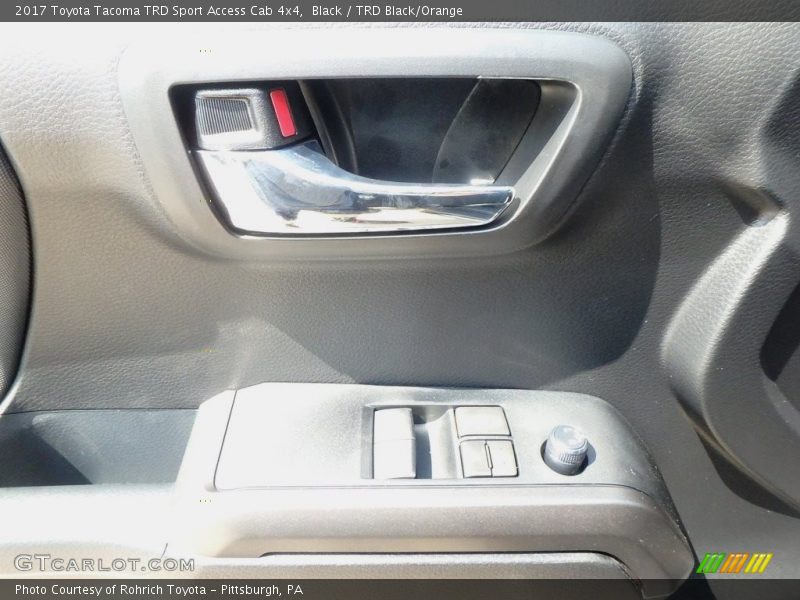 Black / TRD Black/Orange 2017 Toyota Tacoma TRD Sport Access Cab 4x4