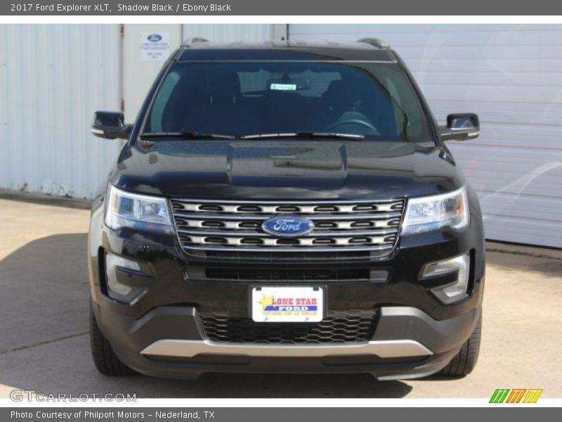 Shadow Black / Ebony Black 2017 Ford Explorer XLT