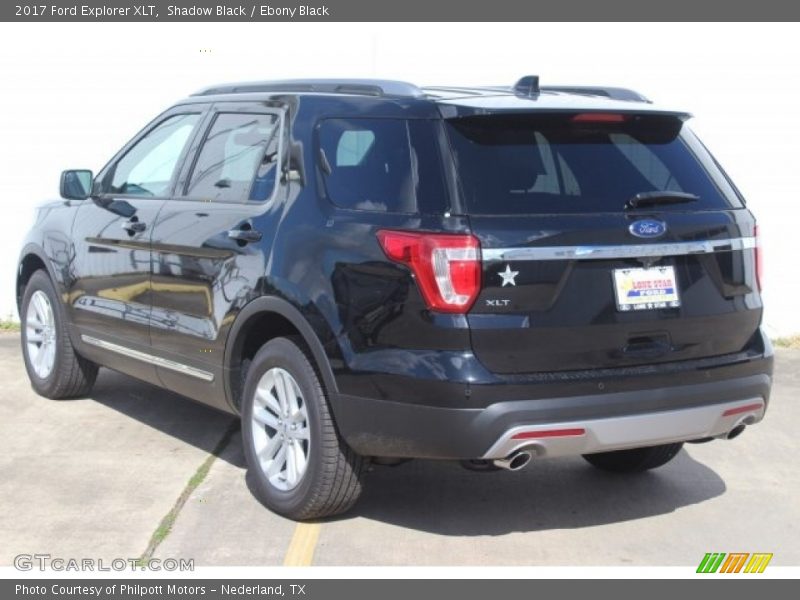 Shadow Black / Ebony Black 2017 Ford Explorer XLT