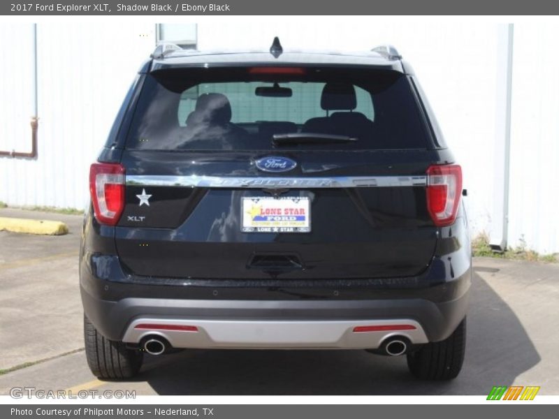 Shadow Black / Ebony Black 2017 Ford Explorer XLT