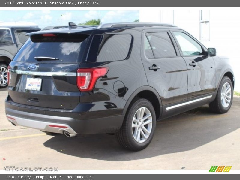 Shadow Black / Ebony Black 2017 Ford Explorer XLT