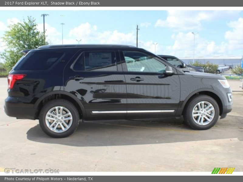 Shadow Black / Ebony Black 2017 Ford Explorer XLT