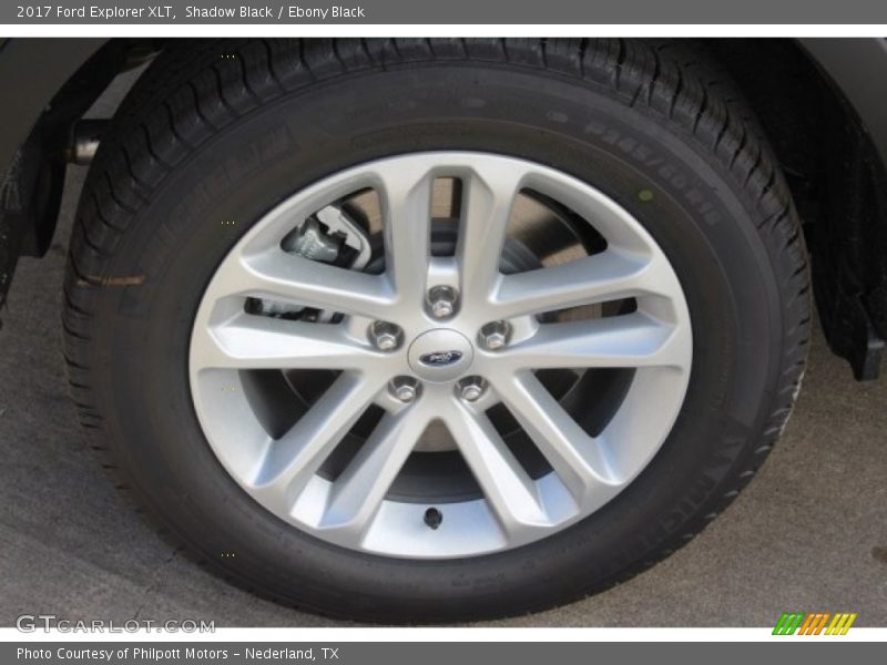 Shadow Black / Ebony Black 2017 Ford Explorer XLT